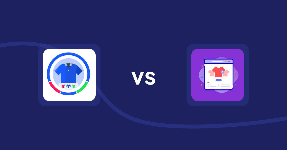 Shopify Product Display Apps: EVS ‑ Easy Variation Swatches vs. Variant Title Magic
