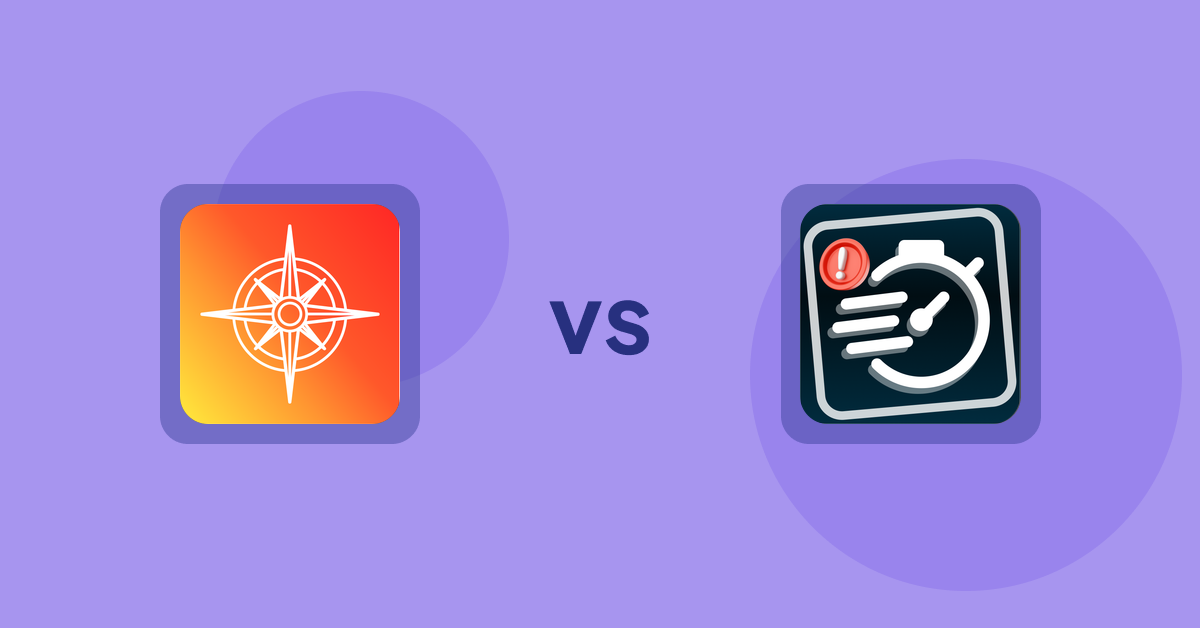 Navigate Counter Shopify Product Display Apps: Compass Navigation vs Urgency! Low Stock ...