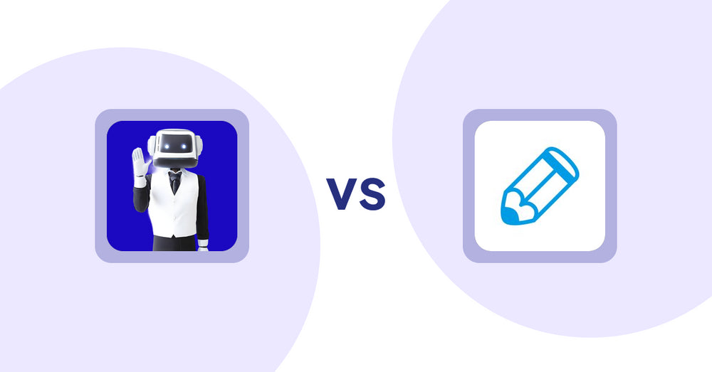 Shopify Product Display Apps: ShopCierge — AI Sales Chatbot vs Writer Sofia