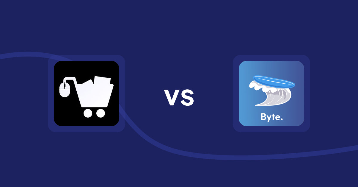 Shopify Product Display Apps: LM Add To Cart Sticky vs Subcollection Category Surf