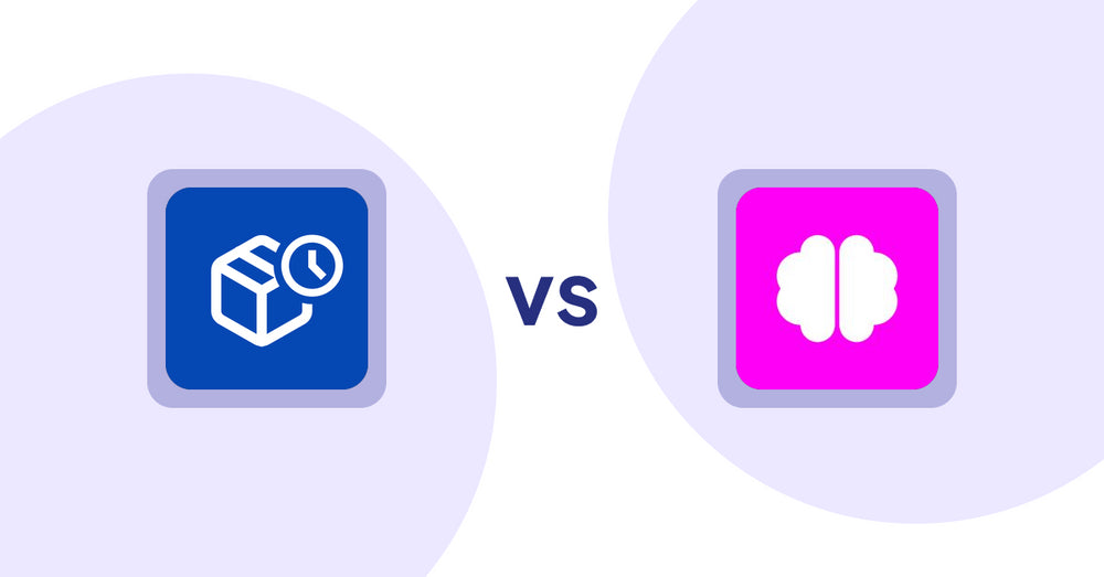 Shopify Product Display Apps: PreOrder Alpha vs Brainy: AI SEO & Content Boost