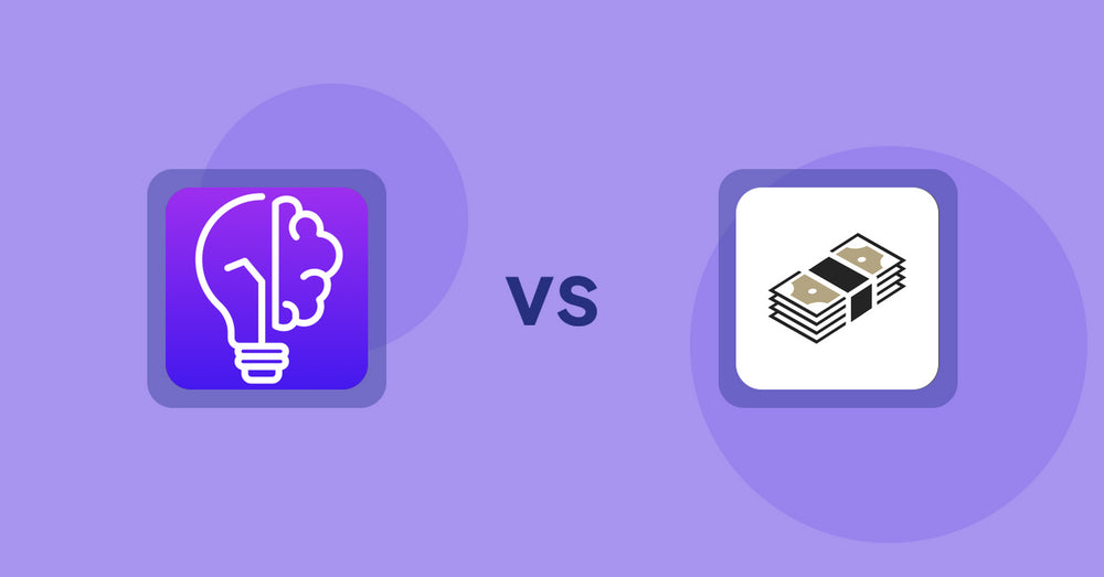 Shopify Product Display Apps: GoWise: AI Product Description vs シンプルクラウドファンディング｜お手軽自社クラファン