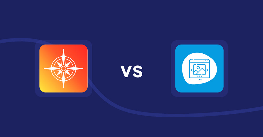 Shopify Product Display Apps: Compass Navigation vs Quick Product Navigator Slide