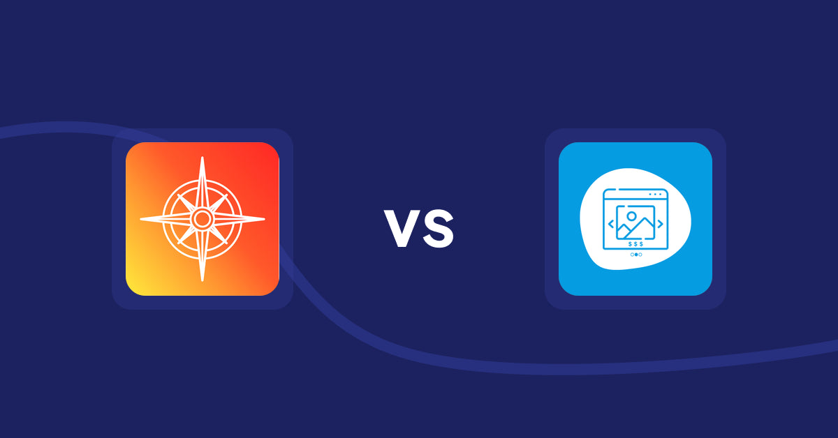 Shopify Product Display Apps: Compass Navigation vs Quick Product Navigator Slide