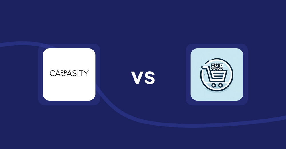 Shopify Product Display Apps: Cappasity 3D and 360 Viewer vs. QR Cartify