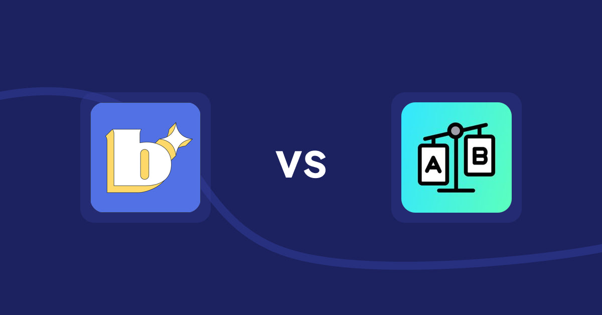 Shopify Product Display Apps: Because: CRO + Personalization vs. Spec & Compare