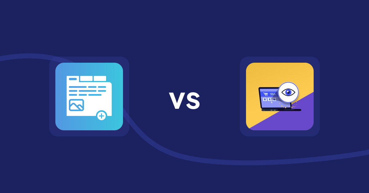 Shopify Product Display Apps: Advanced Product Tabs vs ReVisit‑Recent Viewed Products