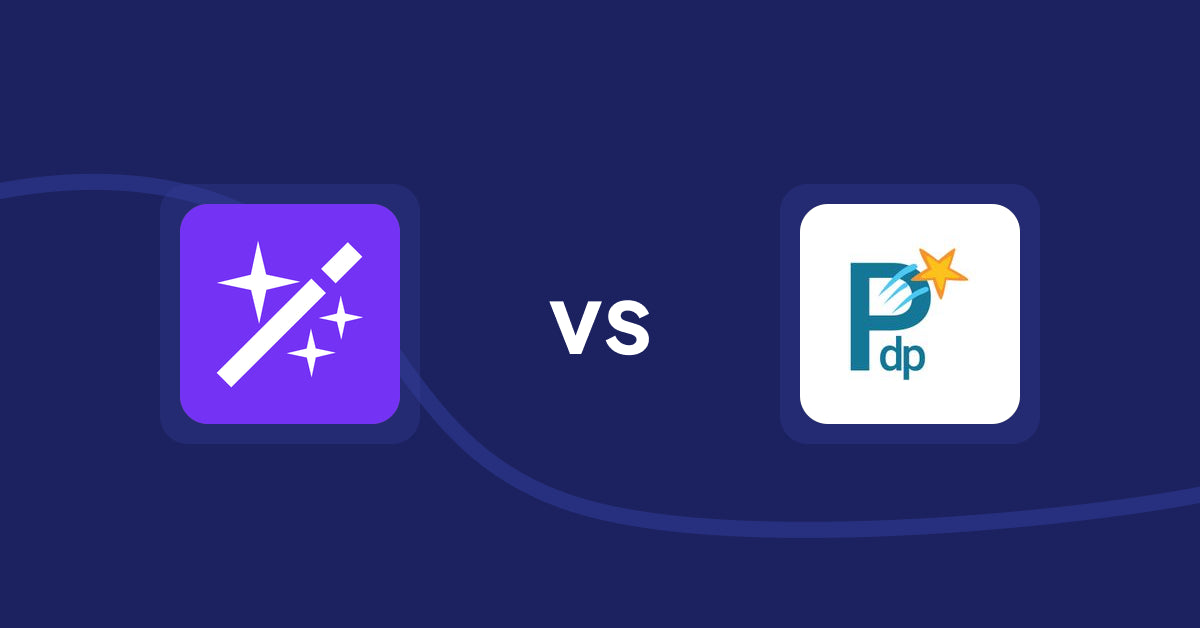 Shopify Product Display Apps: Magi ‑ AI Write Description vs PDP Star