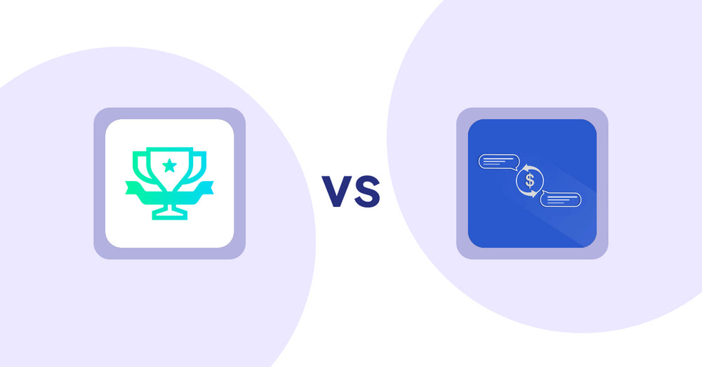 Shopify Product Display Apps: らくらくランキング表示アプリ｜リテリア Ranking vs. Addify Custom Price Text