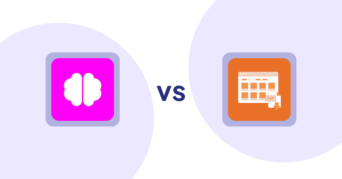 Shopify Product Display Apps: Brainy: AI SEO & Content Boost vs Meetanshi PDF Product Catalog