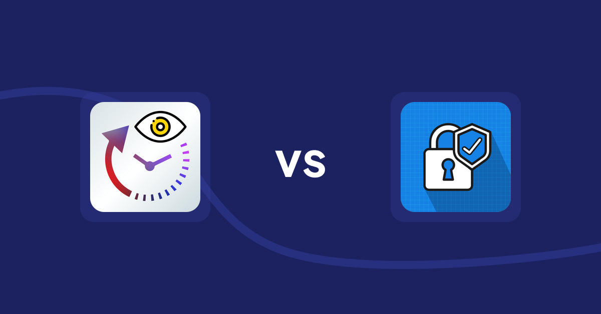 Shopify Product Display Apps: JustViewed ‑ Recently Products vs b2b Essential Locks