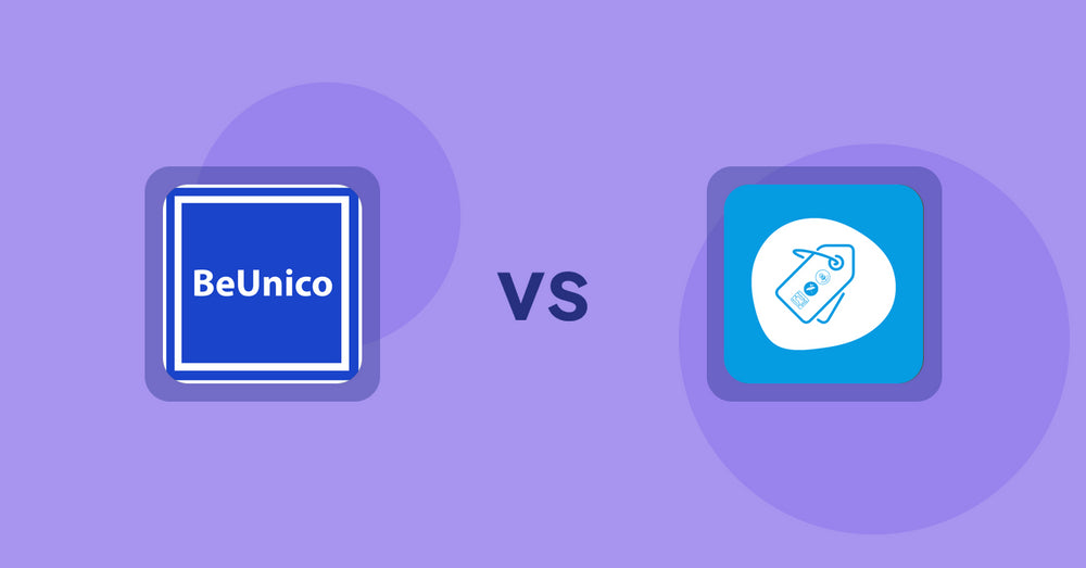 Shopify Product Display Apps: BeUnico vs Extendons Product Tag Images