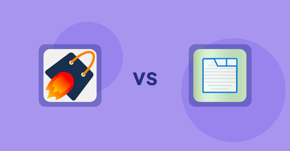 Shopify Product Display Apps: Cross Sell & Upsell Pro vs. Ecom Product Descriptions