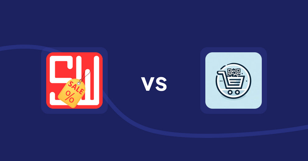 Shopify Product Display Apps: Super Watermarks ‑ Badges vs QR Cartify