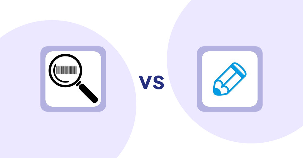 Shopify Product Display Apps: ScanZ ‑ Find and Import Easy vs Writer Sofia