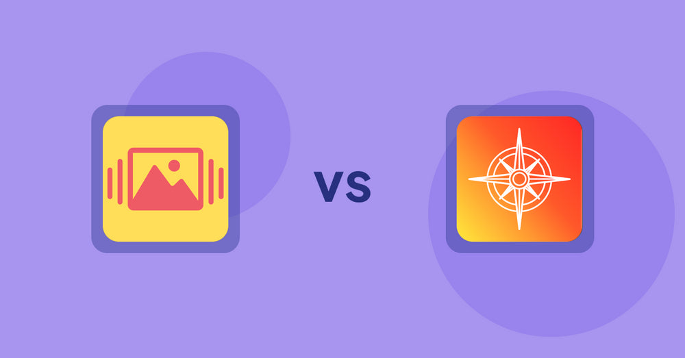 Shopify Product Display Apps: Slidy Testimonial Carousel vs Compass Navigation
