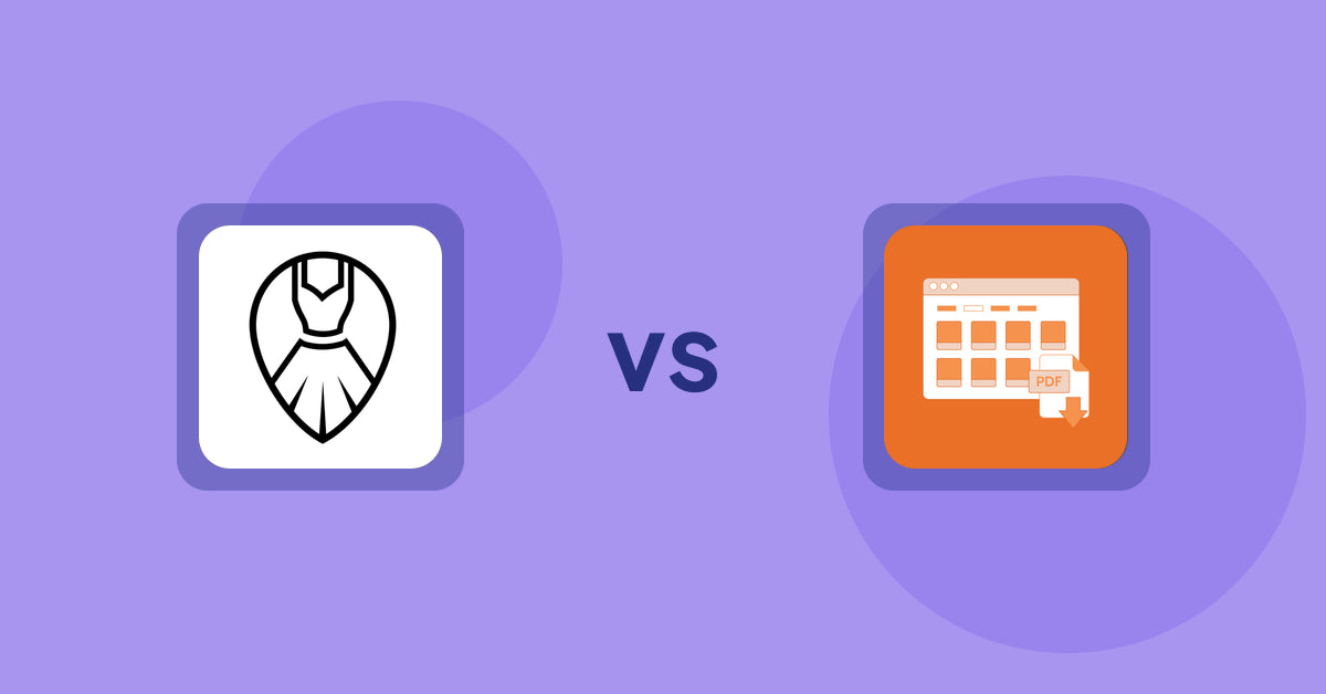 Shopify Product Display Apps: AI Stylist vs Meetanshi PDF Product Catalog