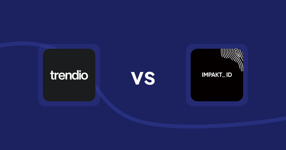 Shopify Product Display Apps: Trendio vs IMPAKT ID: Fashion CO2 Tracker