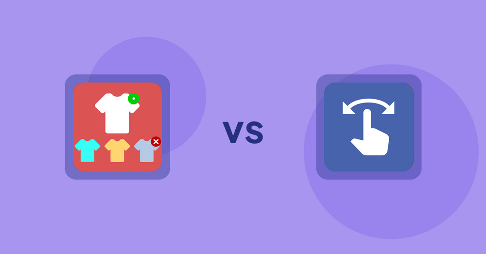 Shopify Product Display Apps: ST: Product & Collection Sort vs HypeSwipe: Swipes to Sales