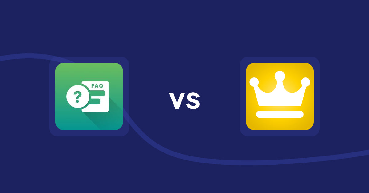 Shopify Product Display Apps: FAQ Expert: Product FAQ vs. Awesome Ranking