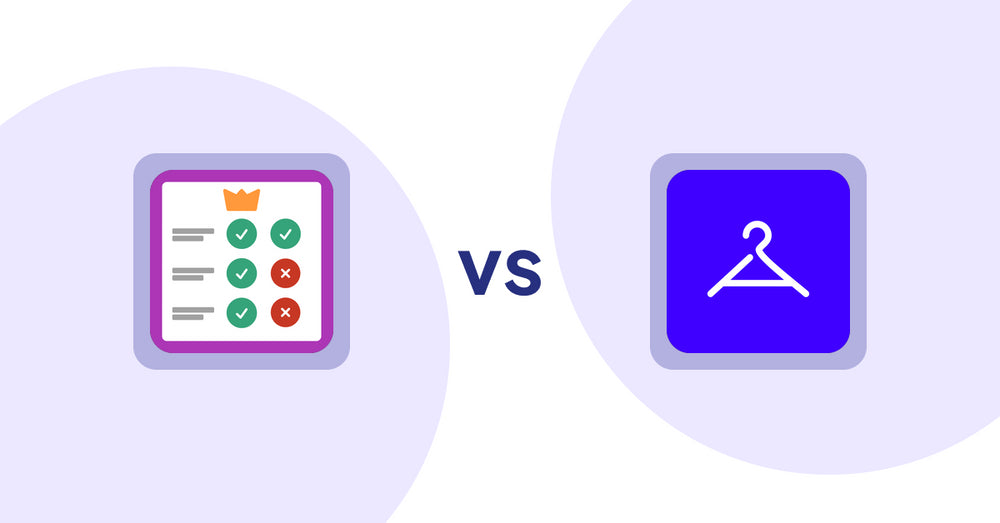 Shopify Product Display Apps: Pretty Comparison Tables vs Aiuta
