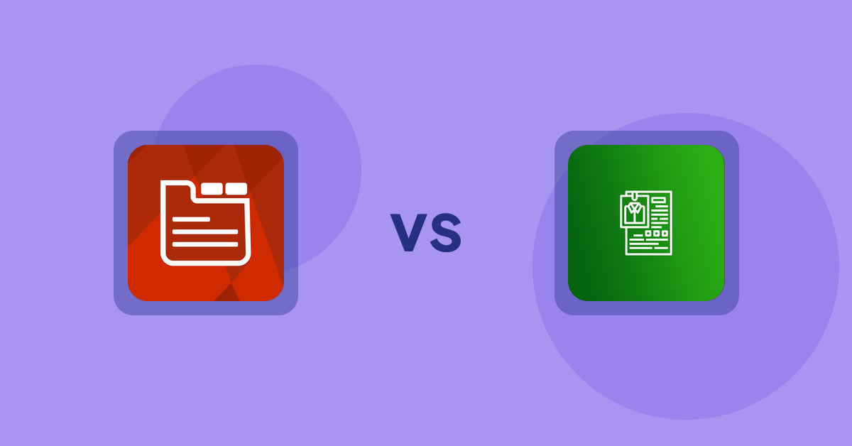 Shopify Product Display Apps: Tabs: SEO Product Tabs with AI vs. OC Product Size Chart