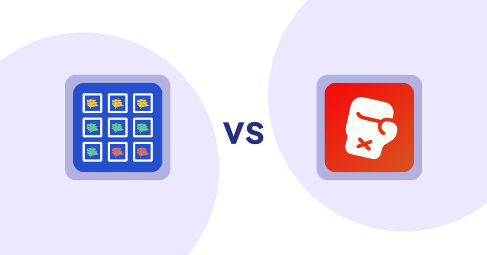 Shopify Product Display Apps: Pixc: Visual Merchandising vs Knockout ‑ Hide Out Of Stock