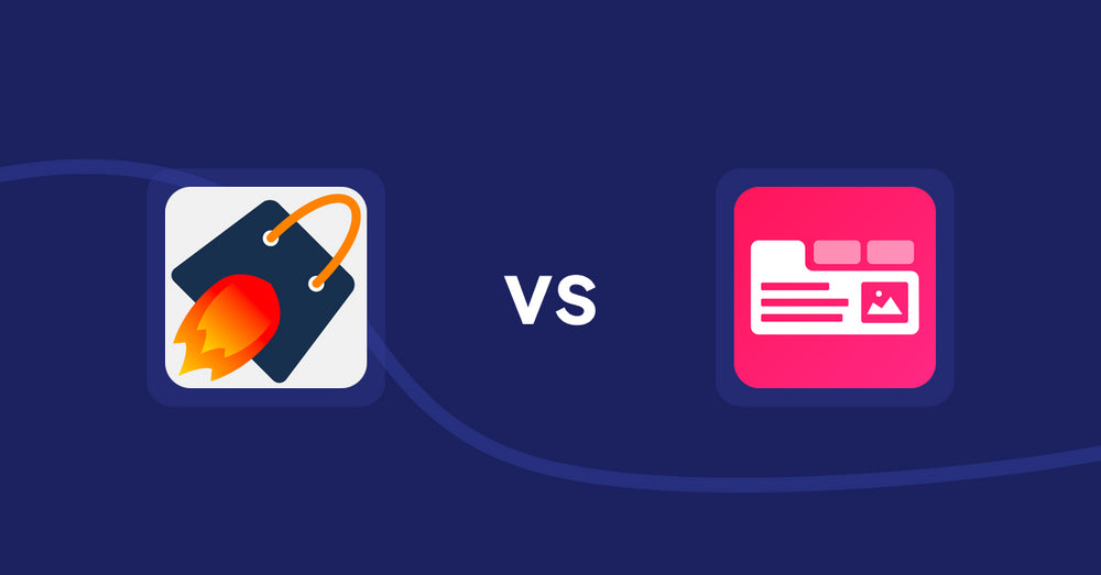 Shopify Product Display Apps: Cross Sell & Upsell Pro vs Tabs+ Product Descriptions