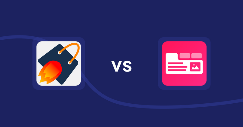 Shopify Product Display Apps: Cross Sell & Upsell Pro vs Tabs+ Product Descriptions