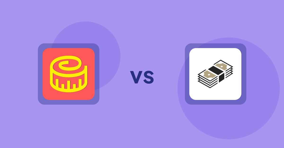 Shopify Product Display Apps: Snake Size Chart & Size Guide vs シンプルクラウドファンディング｜お手軽自社クラファン