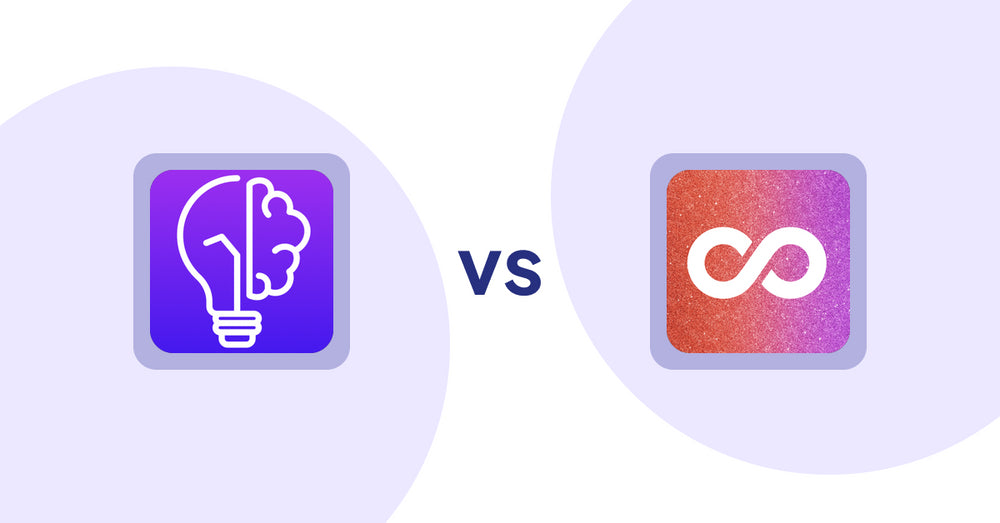 Shopify Product Display Apps: GoWise: AI Product Description vs Infinite Scroll Pro