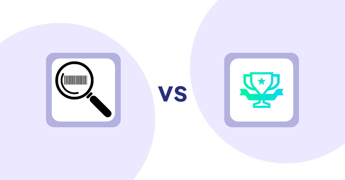 Shopify Product Display Apps: ScanZ ‑ Find and Import Easy vs らくらくランキング表示アプリ｜リテリア Ranking