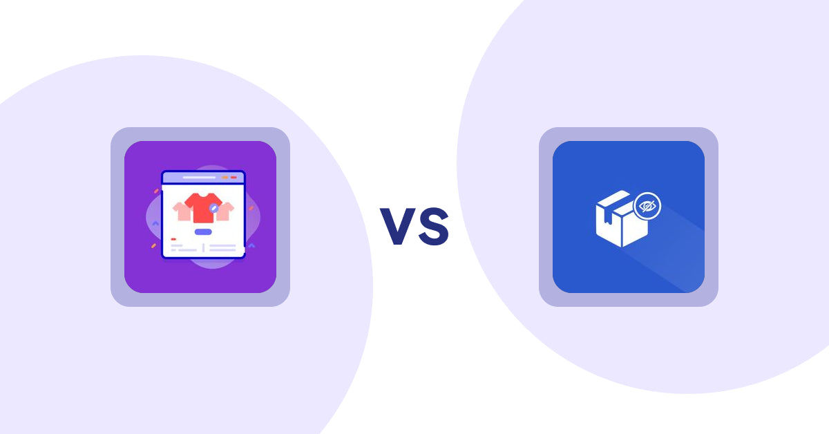 Shopify Product Display Apps: Variant Title Magic vs Addify ‑ Hide Products