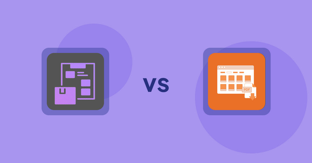 Shopify Product Display Apps: TezPDF: Product Catalogs vs Meetanshi PDF Product Catalog