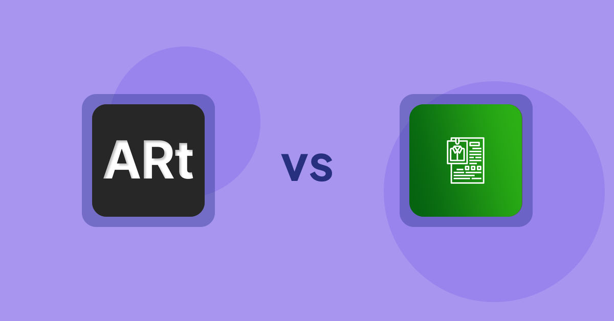 Shopify Product Display Apps: Wall Art Viewer AR vs OC Product Size Chart