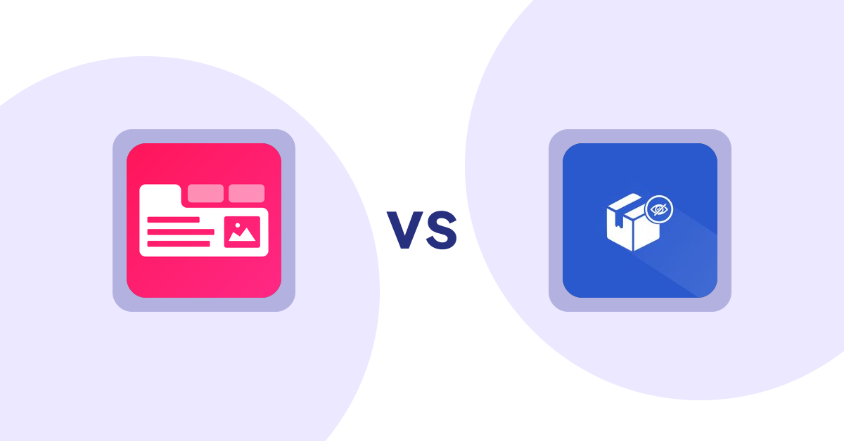 Shopify Product Display Apps: Tabs+ Product Descriptions vs Addify ‑ Hide Products