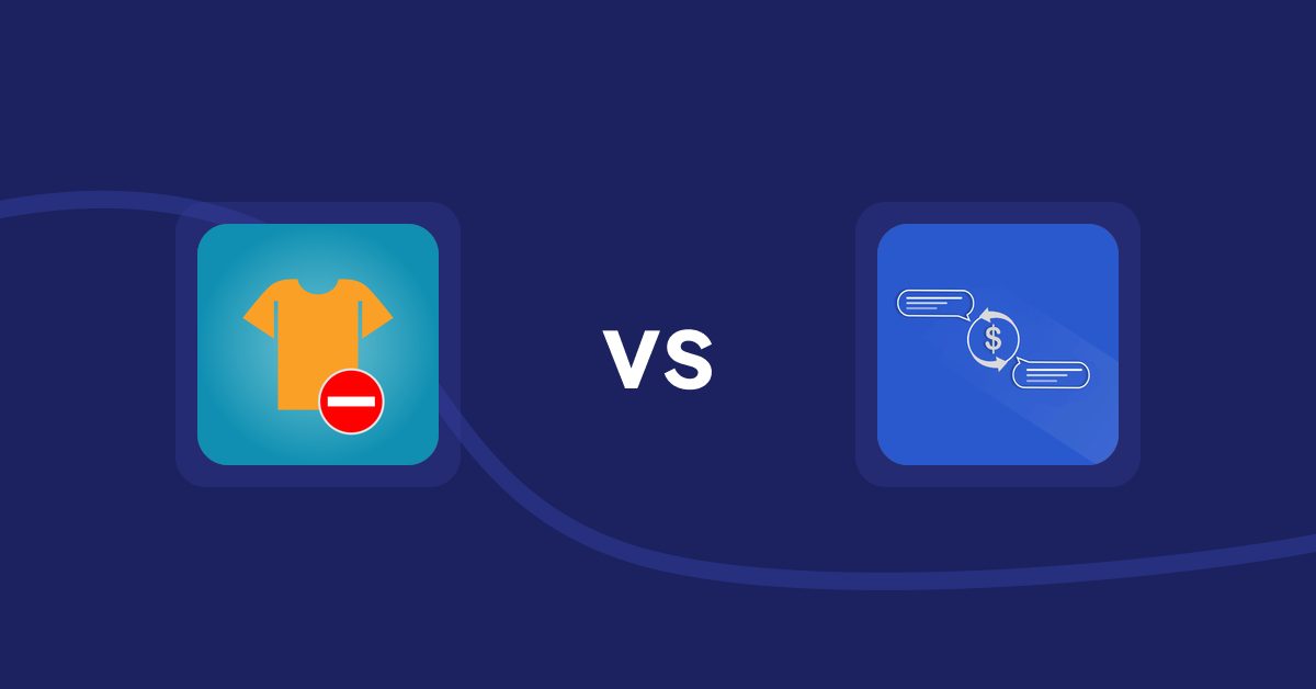Shopify Product Display Apps: Products Unavailable vs Addify Custom Price Text