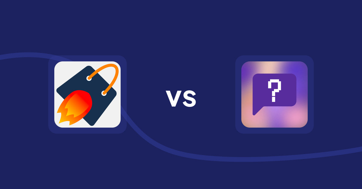 Shopify Product Display Apps: Cross Sell & Upsell Pro vs FAQbucket ‑ Help Center & FAQ