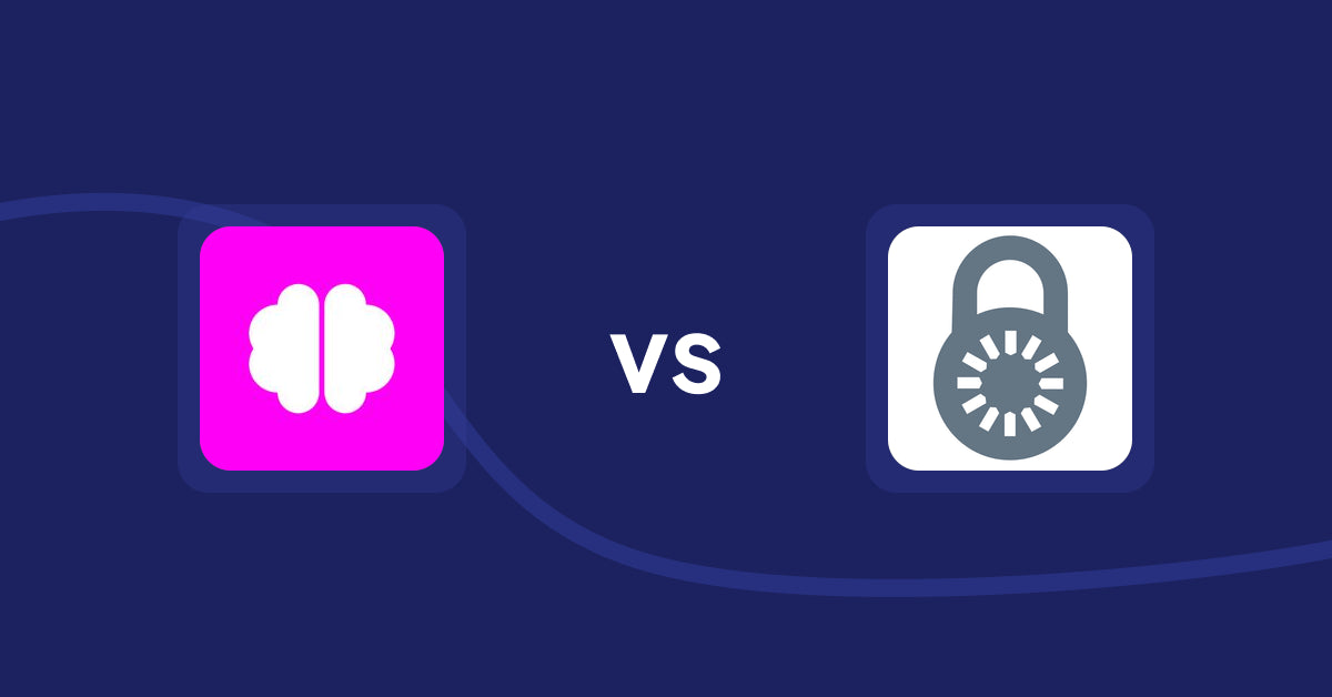 Shopify Product Display Apps: Brainy: AI SEO & Content Boost vs Reveal Lock Manager