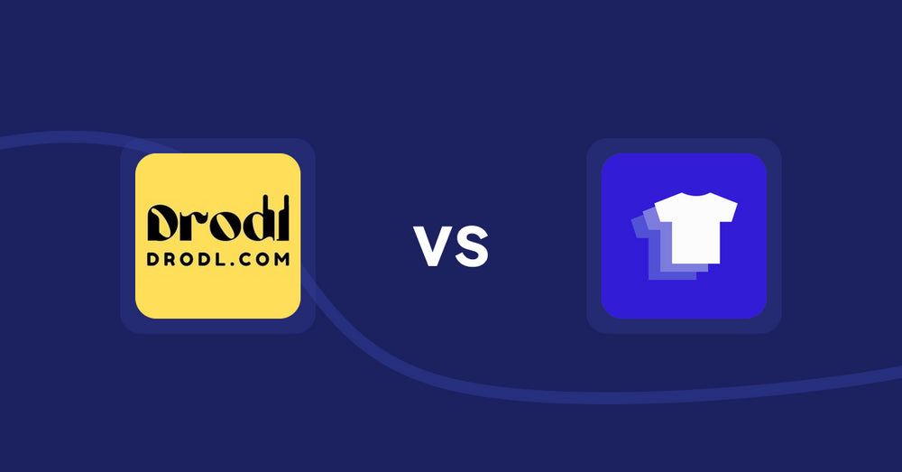 Shopify Product Display Apps: Drodl: Hide SoldOut Products vs. Xpander