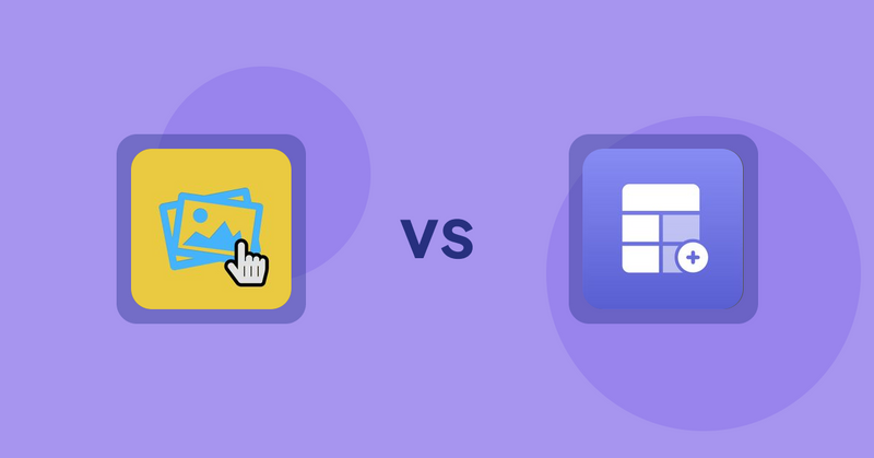 Shopify Product Display Apps: Singleton | Second Image Hover vs Eazy Specification Tags Table