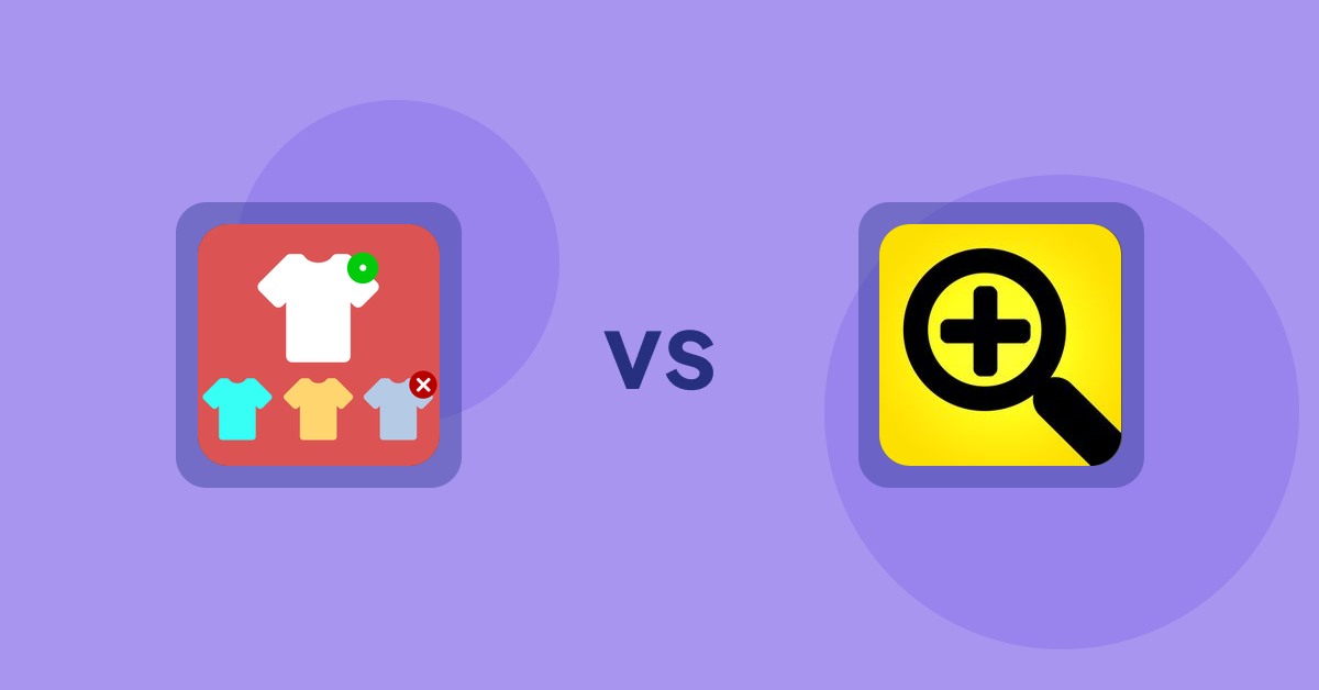 Shopify Product Display Apps: ST: Product & Collection Sort vs Fast View: Fastest Quick View
