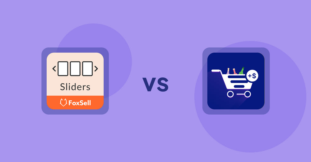 Shopify Product Display Apps: FoxSell Slider & Carousel vs Pfand ‑ Deposit & Cart Fee