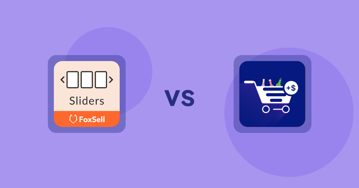 Shopify Product Display Apps: FoxSell Slider & Carousel vs Pfand ‑ Deposit & Cart Fee