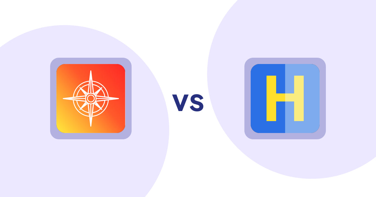 Shopify Product Display Apps: Compass Navigation vs HiVar: Hide Sold Out Variants