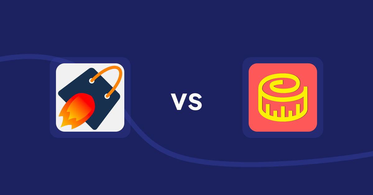Shopify Product Display Apps: Cross Sell & Upsell Pro vs. Snake Size Chart & Size Guide
