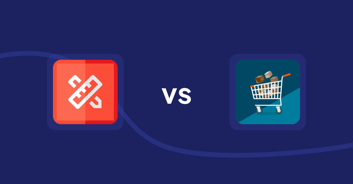 Shopify Product Display Apps: RT: Size Chart, Size Guide vs. Zestard Bulk Order