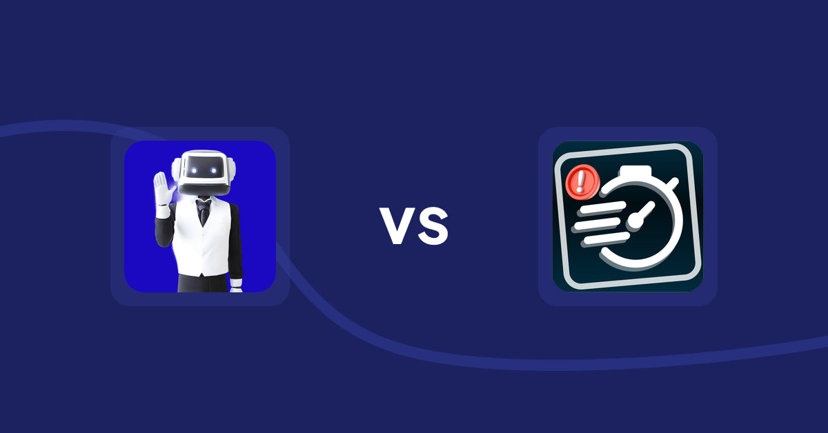 Shopify Product Display Apps: ShopCierge — AI Sales Chatbot vs. Urgency! Low Stock Counter