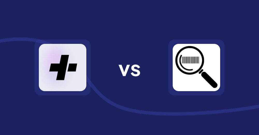 Shopify Product Display Apps: Details+ Specifications Table vs ScanZ ‑ Find and Import Easy