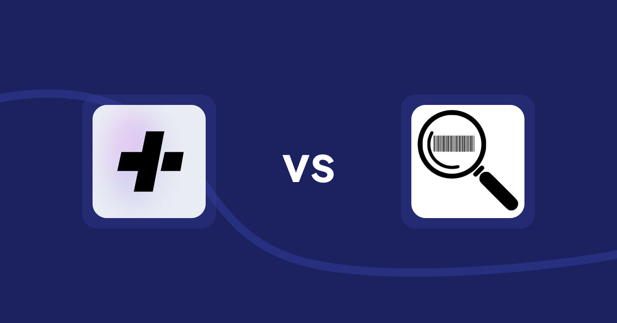 Shopify Product Display Apps: Details+ Specifications Table vs ScanZ ‑ Find and Import Easy